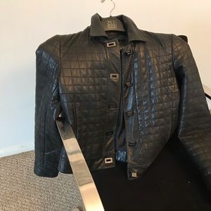 Leather jacket